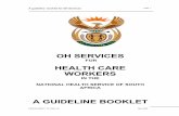 Occupational Health services for Health Care Workers in the