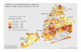 2000 Census Response Rates New York City Census Tracts*