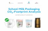 School Milk Packaging CO2-Footprint Analysis