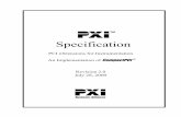 PXI Specification - PCI eXtensions for Instrumentation