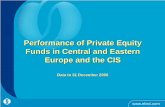 Performance of Private Equity Funds in Central and Eastern Europe