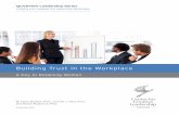 Building Trust in the Workplace - Center for Creative Leadership