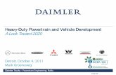 Heavy-Duty Powertrain and Vehicle Development - A Look Toward 2020