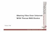 Sharing Files Over Internet With Thecus NAS Device