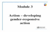 developing gender-responsive action