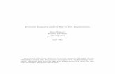 Economic Inequality and the Rise in U.S. Imprisonment