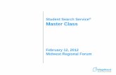 Student Search Service Master Class