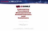 Enterprise Password Management Requirements & Solutions