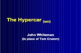 The Hypercar (sm) John Whiteman - 3DayCar