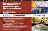 Innovations In Barrier Packaging Symposium