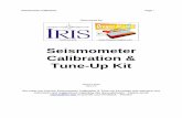 Seismometer Calibration & Tune-Up Kit - IRIS - Incorporated