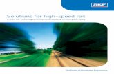 Solutions for high-speed rail - SKF.com