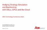 Hedging Strategy, Simulation and Backtesting | GTC 2013
