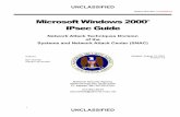 Microsoft Windows 2000 IPsec Guide