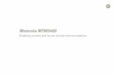 Motorola MTM5400