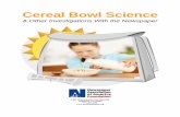 Cereal Bowl Science