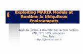 Exploiting MARIA Models at Runtime in Ubiquitous Environments
