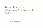 Restful Interfaces to Third-Party Websites with Python