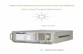 Agilent PXT Wireless Communications Test Set (E6621A)