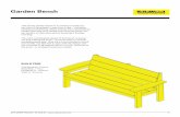 Garden Bench - Great Southern Wood