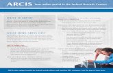 ARCIS Youronline portal to the Federal Records Centers