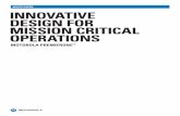 WHITE PAPER INNOVATIVE DESIGN FOR MISSION CRITICAL OPERATIONS