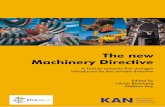 The new Machinery Directive
