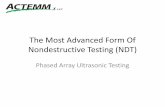 The Most Advanced Form Of Nondestructive Testing (NDT)