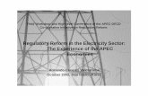 Regulatory Reform in the Electricity Sector: The Experience of the