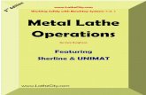 Volume 1 Basic Lathe Operations - LatheCity