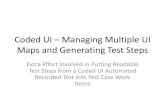 Coded UI â€“ Managing Multiple UI Maps and Generating Test Steps