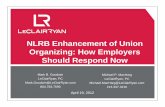 NLRB Enhancement of Union Organizing: How Employers Should Respond Now
