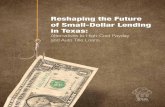 Reshaping the Future of Small-Dollar Lending in Texas