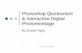Photoshop Quickselect & Interactive Digital Photomontage
