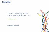 Cloud computing in the postal and logistics sector