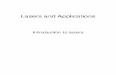 Lasers and Applications - UNSW
