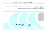 EG 202 549 - V1.1.1 - Telecommunications and Internet converged