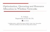 Optimization, Queueing and Resource Allocation in Wireless Networks