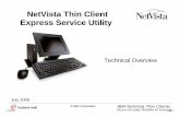 NetVista Thin Client Express Service Utility
