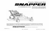 Parts Manual for - Lawn Mower Pros