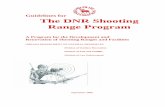 Guidelines for The DNR Shooting Range Program