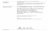GAO-05-835T Commercial Aviation: Preliminary Observations on