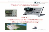 PLC Function-Simulators Bus technology IDV Trainingssystem