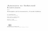 Answers to Selected Exercises - Principles of Econometrics