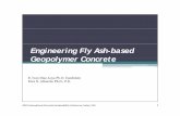 Engineering Fly Ash-based Geopolymer ConcreteGeopolymer Concrete