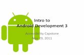 Intro to Android Development 2