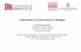 Indicators of Poverty & Hunger - United Nations
