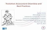 Transition Assessment Ovewview and Best Practices