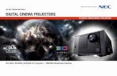 NEC NEXT GENERATION SERIES 2 DIGITAL CINEMA PROJECTORS