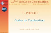 T. POINSOT Codes de Combustion - ForeFire API: javascript